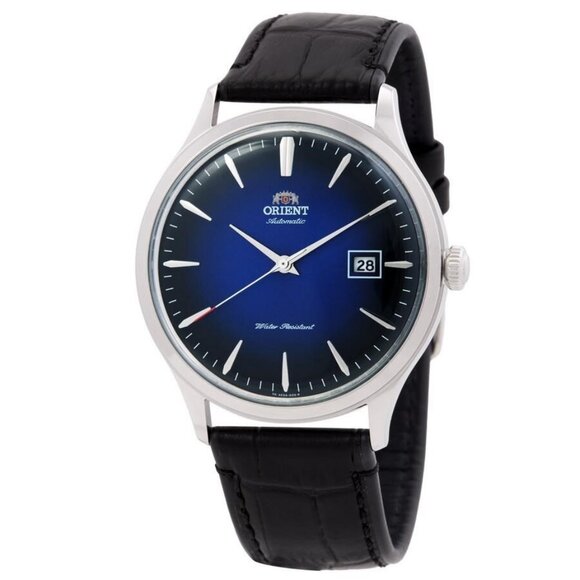 NWT Authentic Orient Bambino Version 4 Automatic Blue Dial Watch - Picture 1 of 3